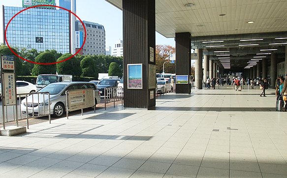 JR新大阪駅の出口